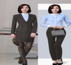 客服部女士西装定做